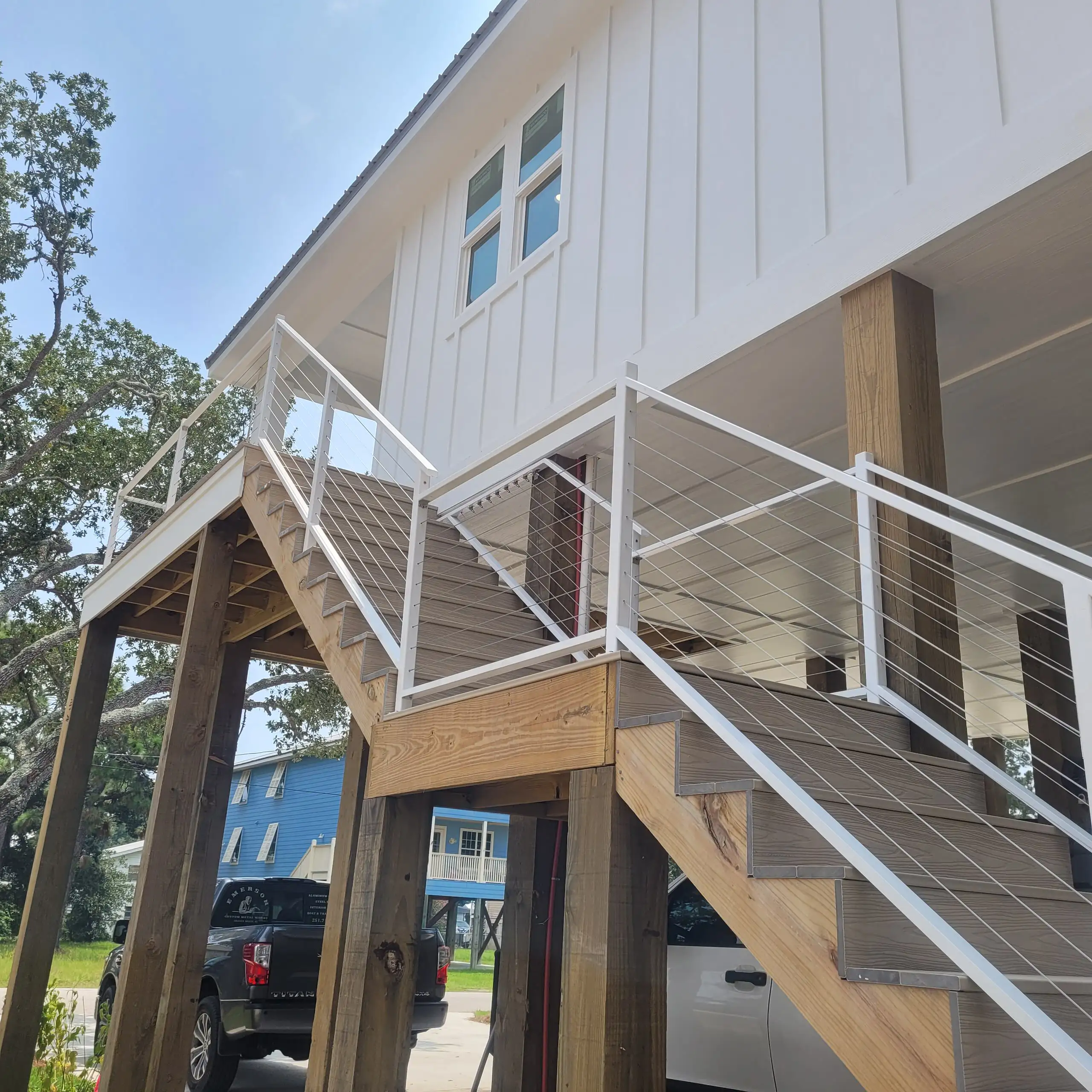 Cable Railing Decks and Stairs